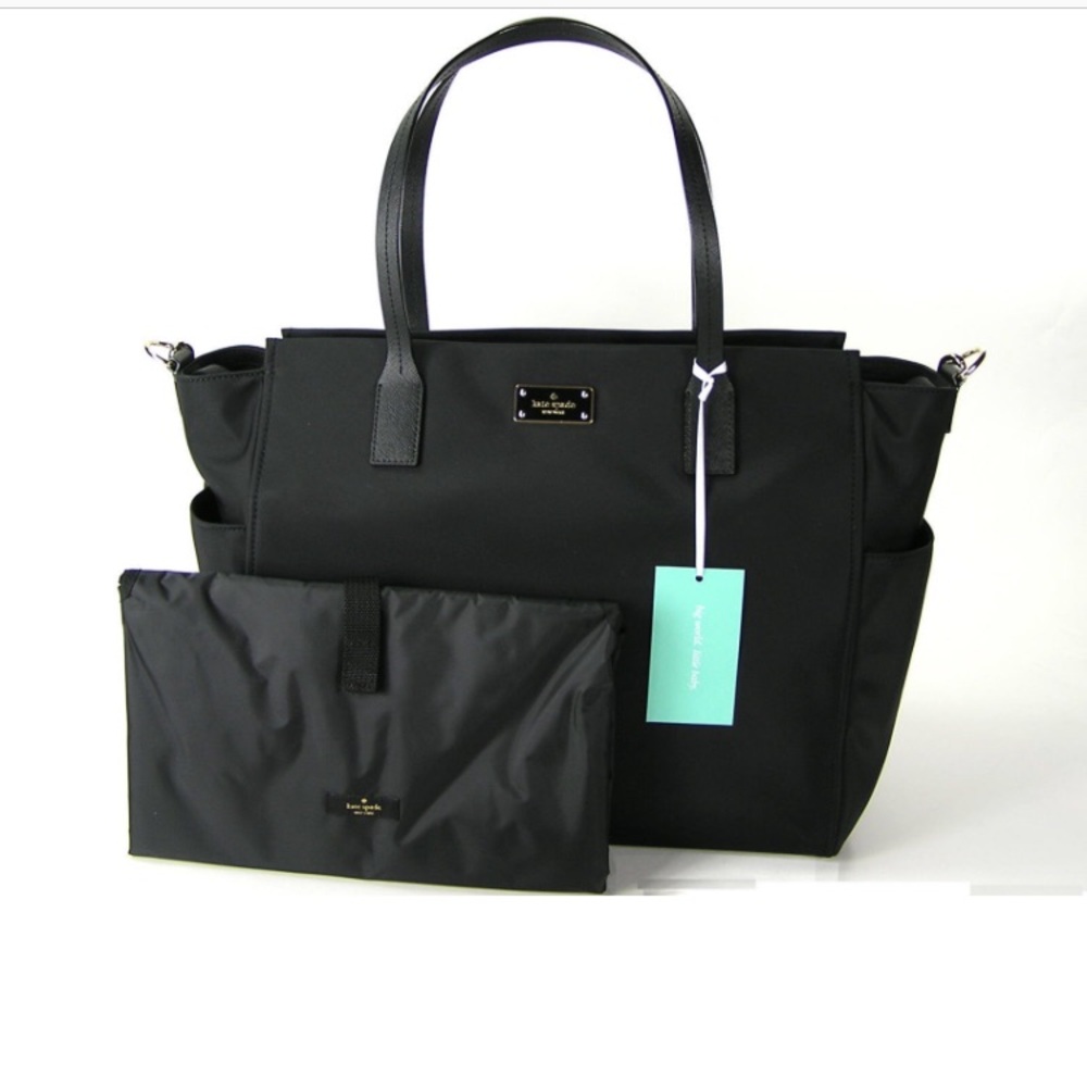 Kate Spade Black Baby Bag